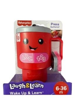 Fisher Price Laugh and Learn Toy Mug Ages 6-36 Months-NWT